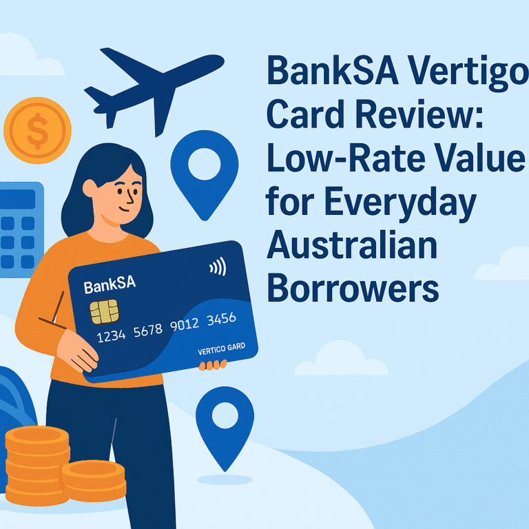 BankSA Vertigo Card Review Low-Rate Value for Everyday Australian Borrowers