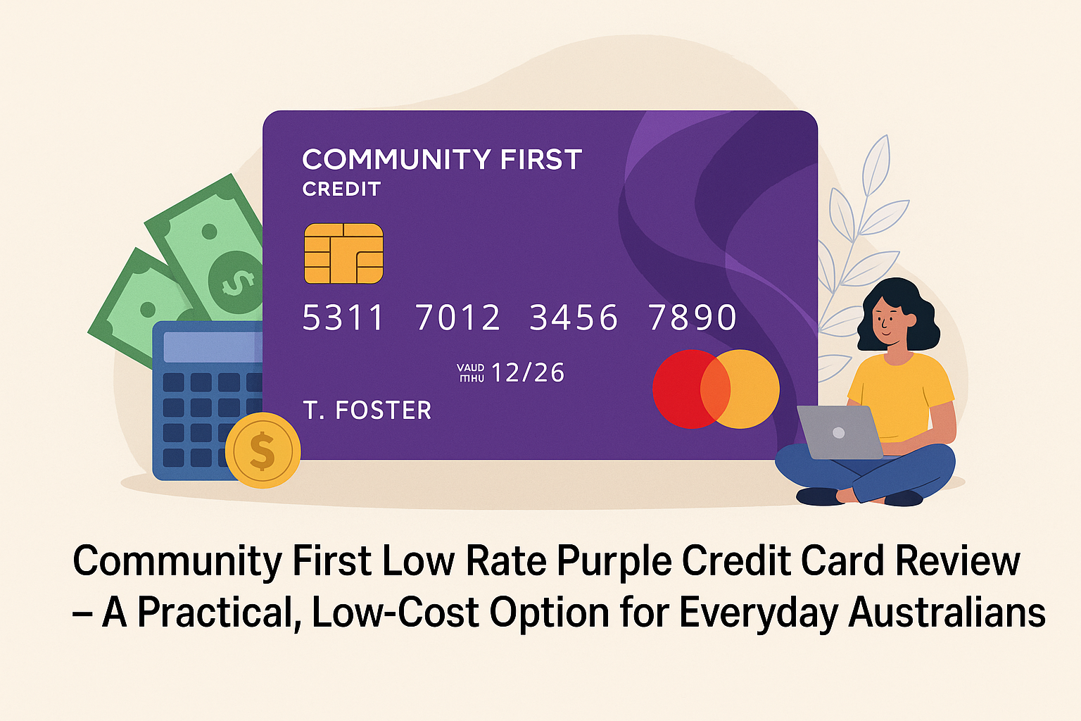 Community First Low Rate Purple Credit Card Review – A Practical, Low-Cost Option for Everyday Australians