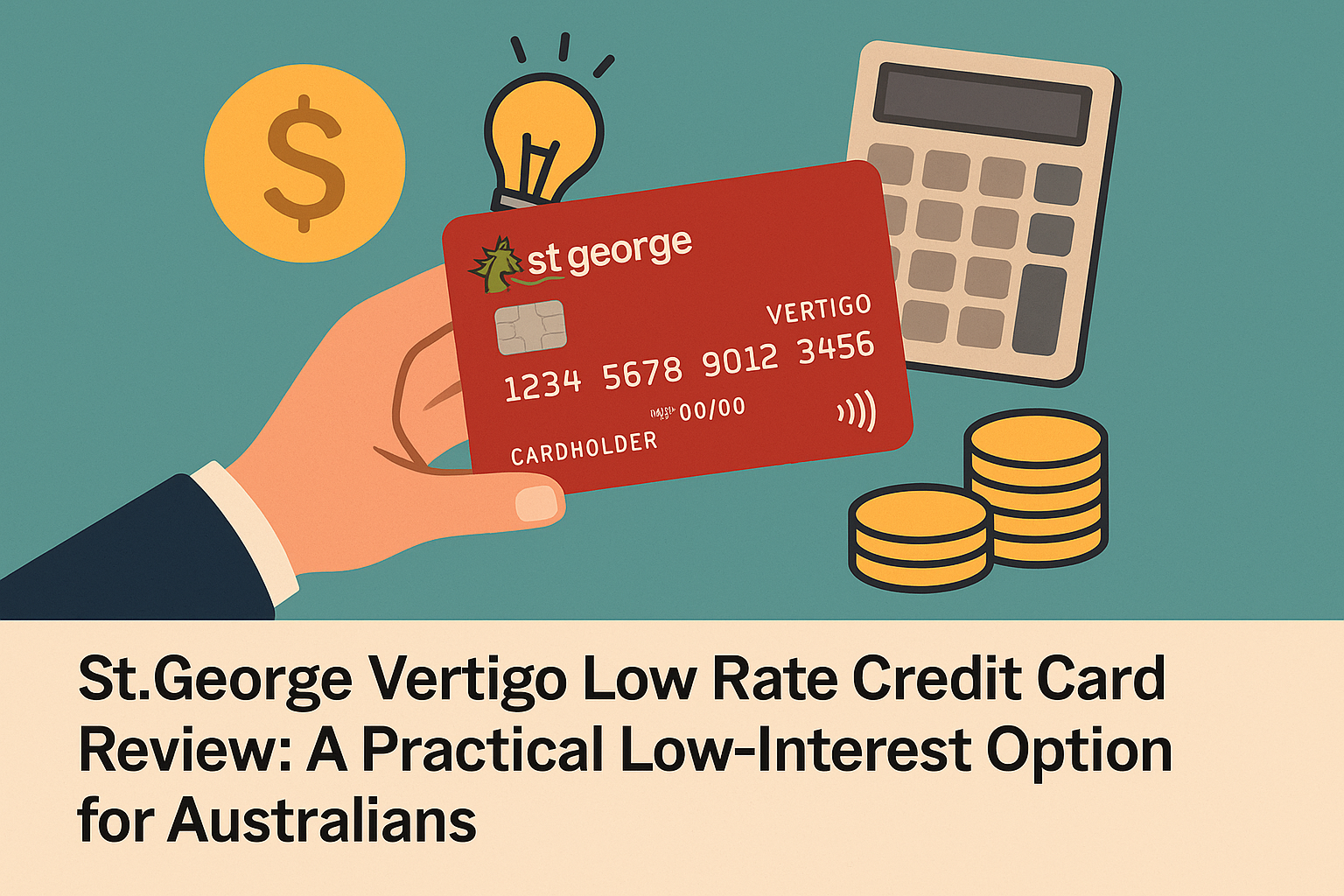 St.George Vertigo Low Rate Credit Card Review A Practical Low-Interest Option for Australians